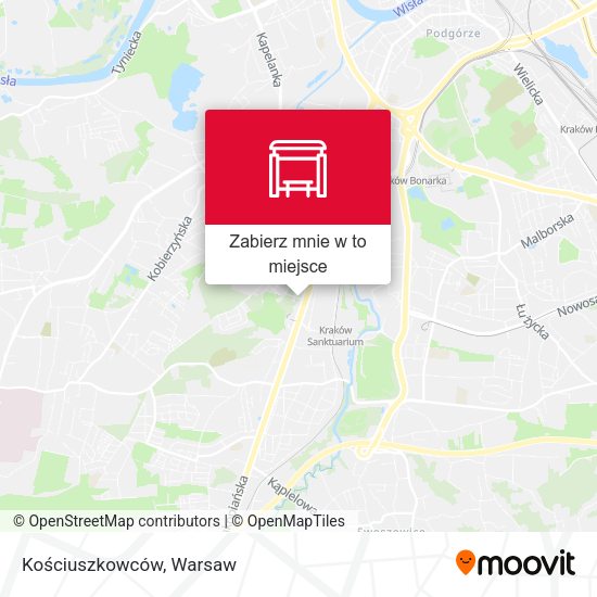 Mapa Kościuszkowców