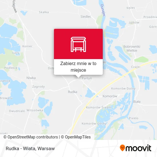 Mapa Rudka - Wiata