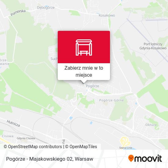 Mapa Pogórze - Majakowskiego 02