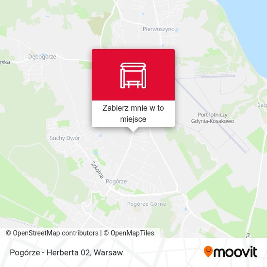 Mapa Pogórze - Herberta 02