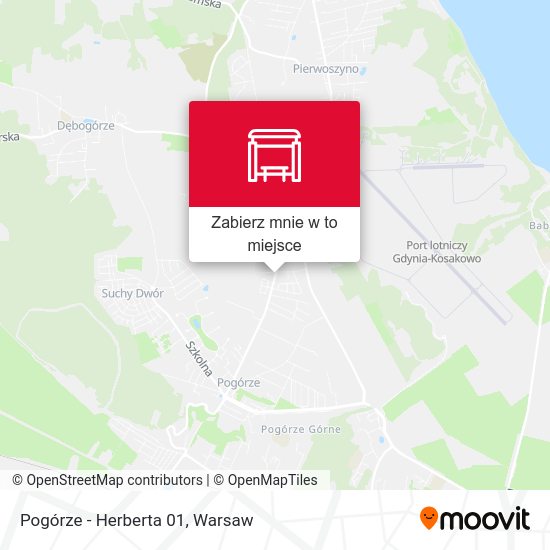 Mapa Pogórze - Herberta 01