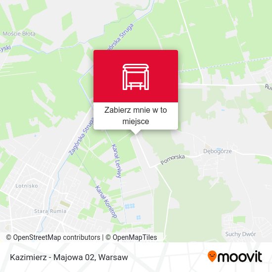 Mapa Kazimierz - Majowa 02