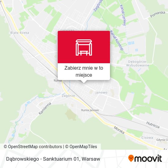 Mapa Dąbrowskiego - Sanktuarium 01