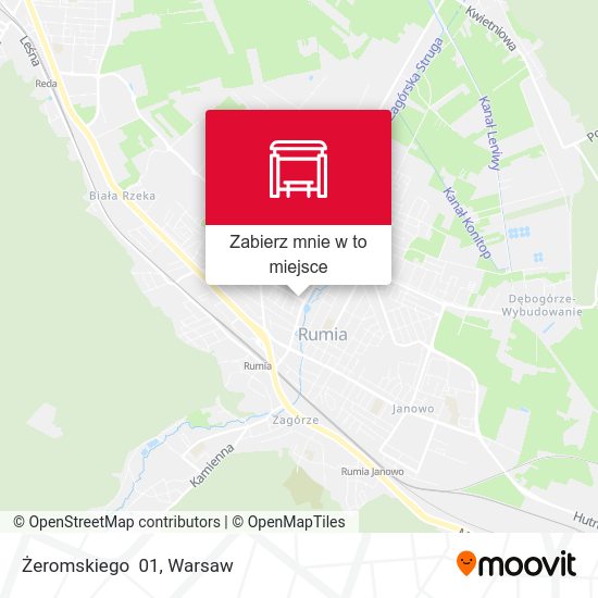 Mapa Żeromskiego  01