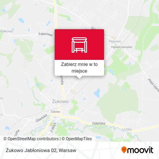 Mapa Żukowo Jabłoniowa 02