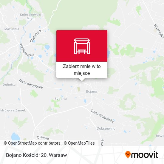 Mapa Bojano Kościół 20