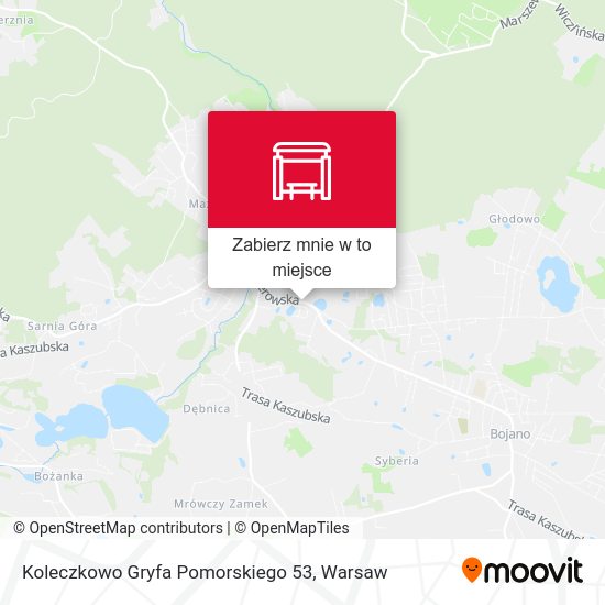 Mapa Koleczkowo Gryfa Pomorskiego 53