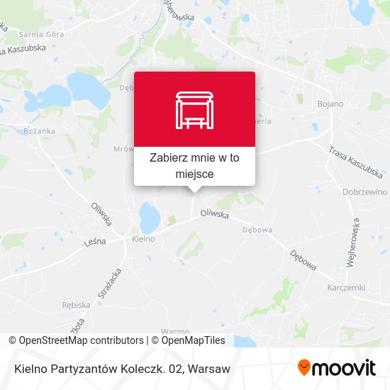 Mapa Kielno Partyzantów Koleczk. 02