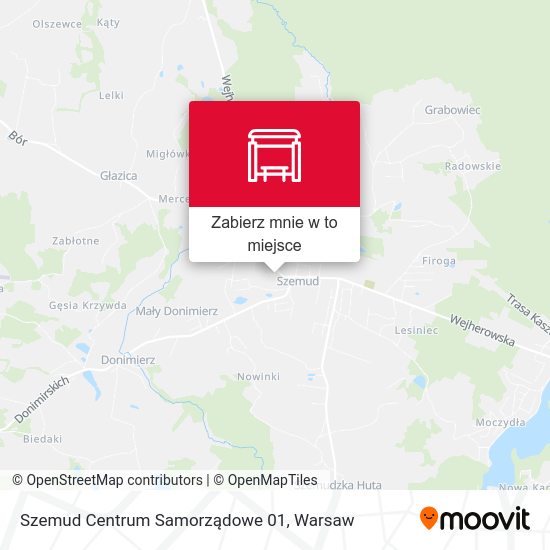 Mapa Szemud Centrum Samorządowe 01