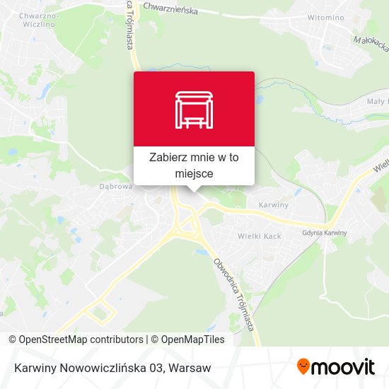 Mapa Karwiny Nowowiczlińska 03