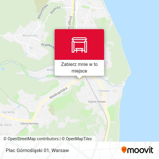 Mapa Plac Górnośląski 01