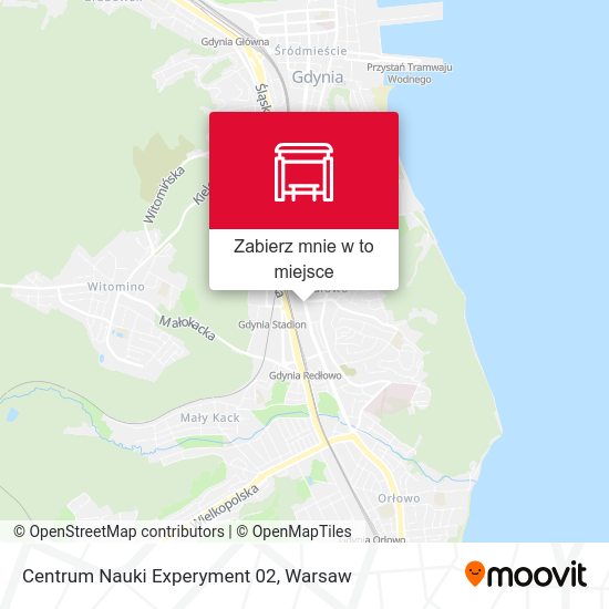 Mapa Centrum Nauki Experyment 02