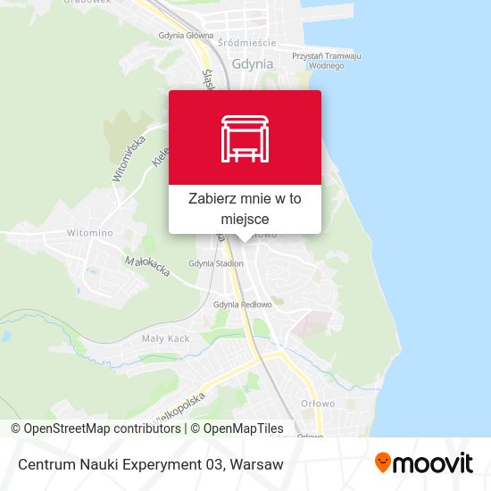 Mapa Centrum Nauki Experyment 03
