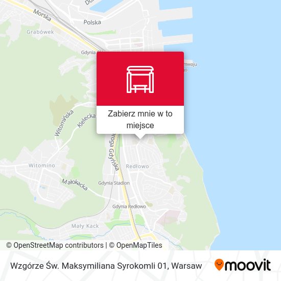 Mapa Wzgórze Św. Maksymiliana Syrokomli 01