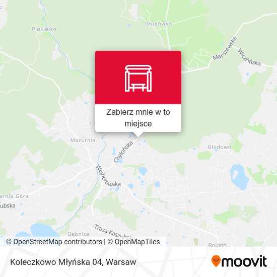 Mapa Koleczkowo Młyńska 04