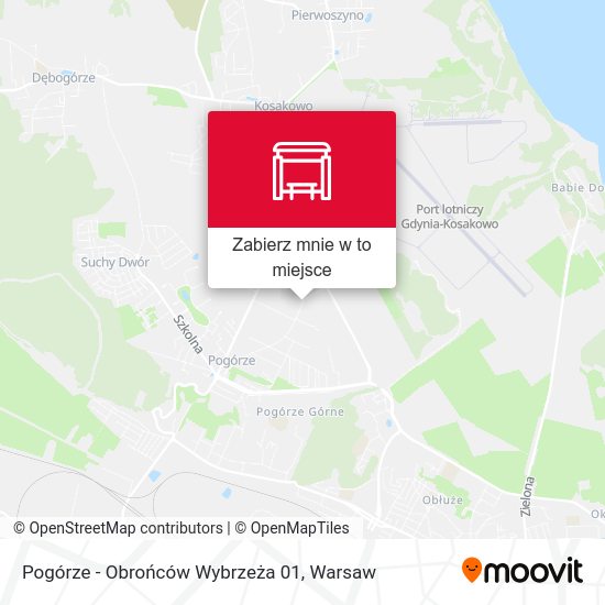 Mapa Pogórze - Obrońców Wybrzeża 01