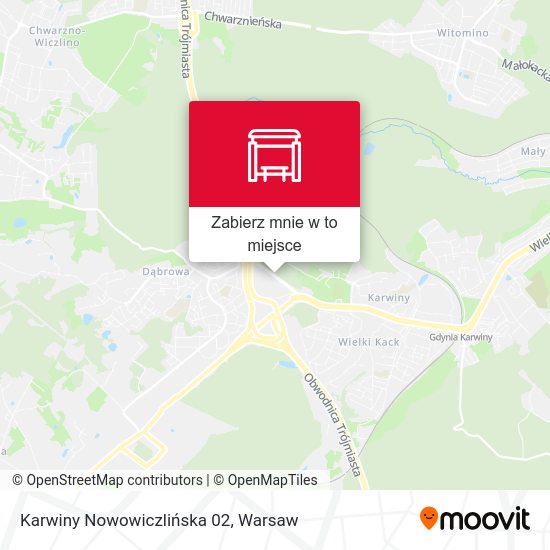 Mapa Karwiny Nowowiczlińska 02