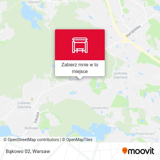 Mapa Bąkowo 02