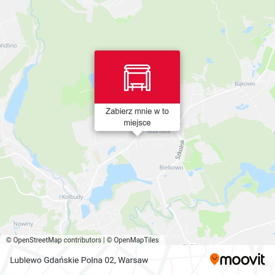 Mapa Lublewo Gdańskie Polna 02