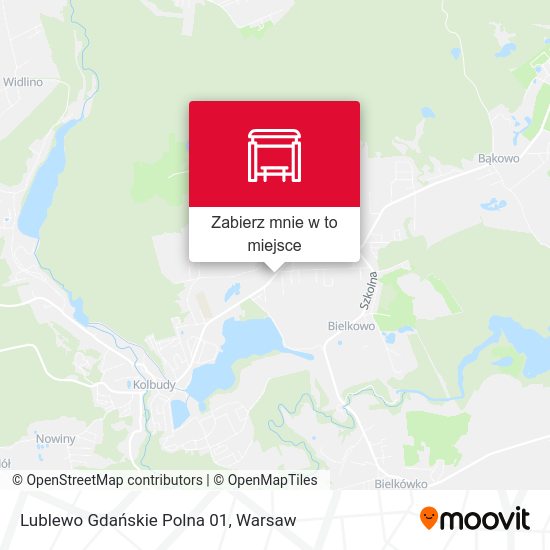 Mapa Lublewo Gdańskie Polna 01