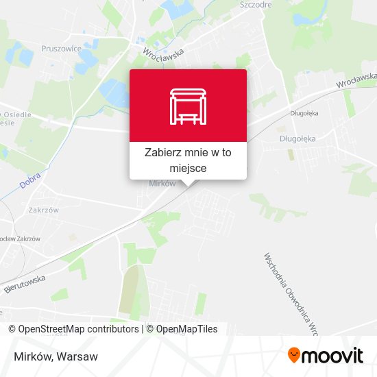 Mapa Mirków