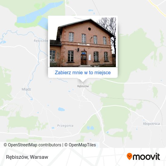 Mapa Rębiszów