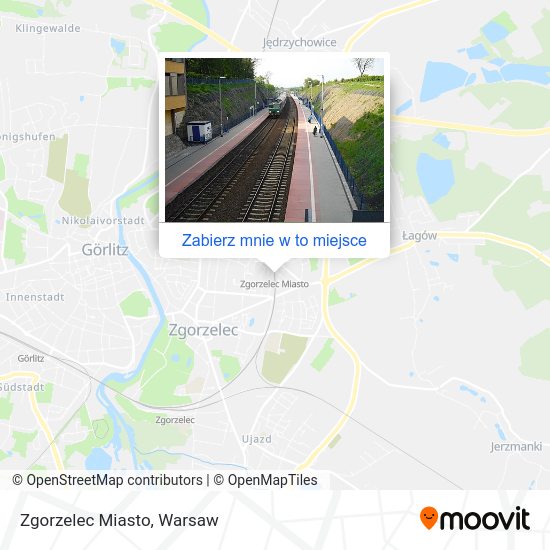 Mapa Zgorzelec Miasto