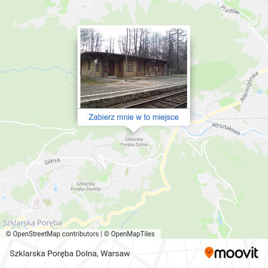 Mapa Szklarska Poręba Dolna