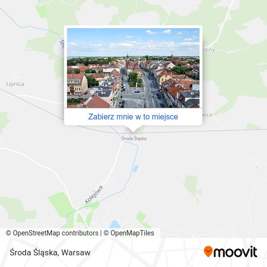 Mapa Środa Śląska