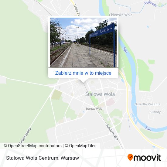 Mapa Stalowa Wola Centrum