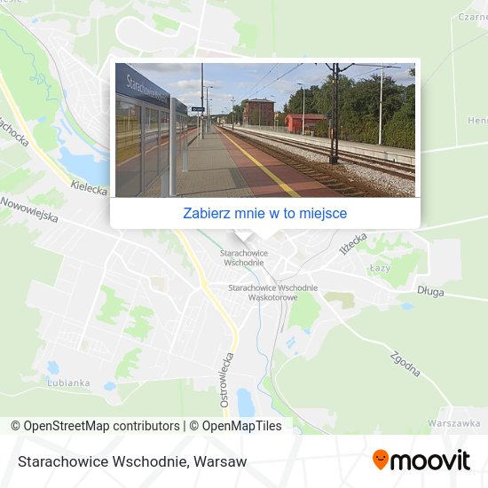 Mapa Starachowice Wschodnie