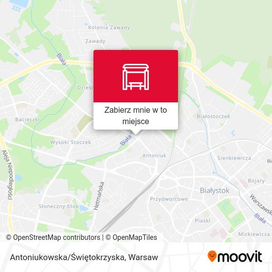 Mapa Antoniukowska/Świętokrzyska