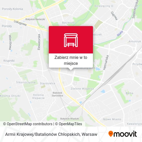 Mapa Armii Krajowej / Batalionów Chłopskich