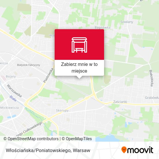 Mapa Włościańska/Poniatowskiego