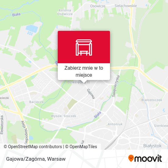 Mapa Gajowa/Zagórna