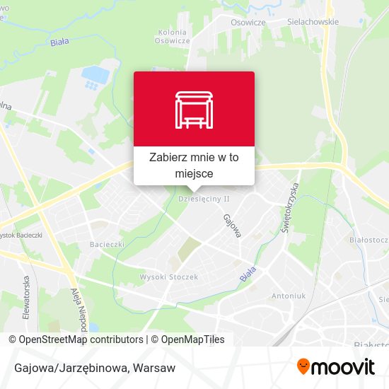 Mapa Gajowa/Jarzębinowa