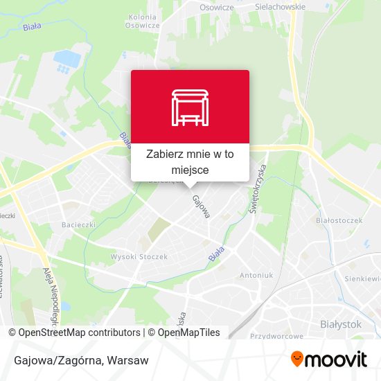 Mapa Gajowa/Zagórna