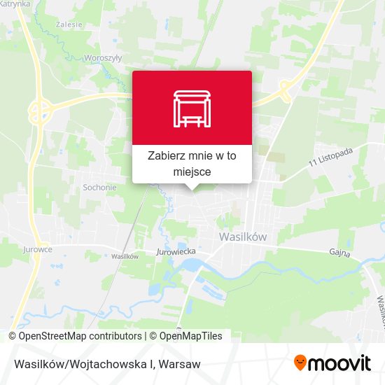 Mapa Wasilków/Wojtachowska I