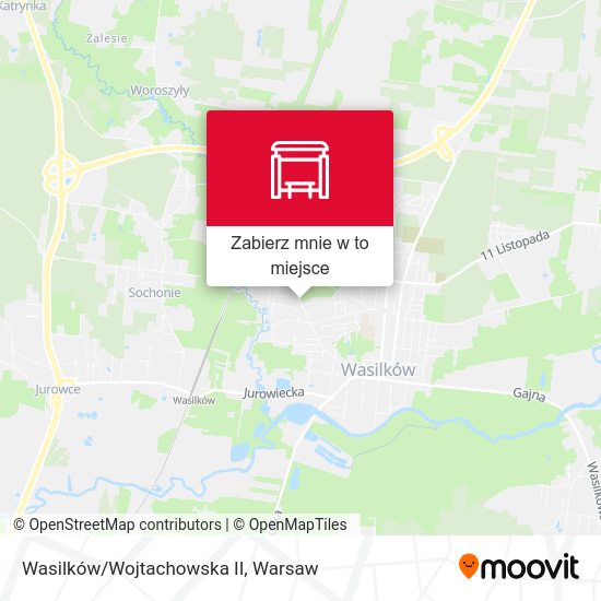 Mapa Wasilków/Wojtachowska II