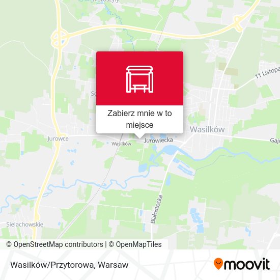 Mapa Wasilków/Przytorowa