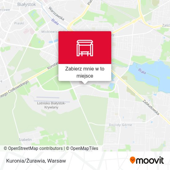 Mapa Kuronia/Żurawia