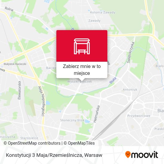 Mapa Konstytucji 3 Maja / Rzemieślnicza