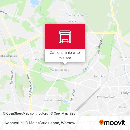 Mapa Konstytucji 3 Maja/Studzienna