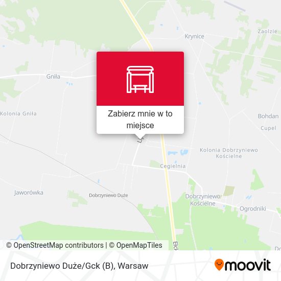 Mapa Dobrzyniewo Duże/Gck (B)