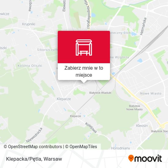 Mapa Klepacka/Pętla