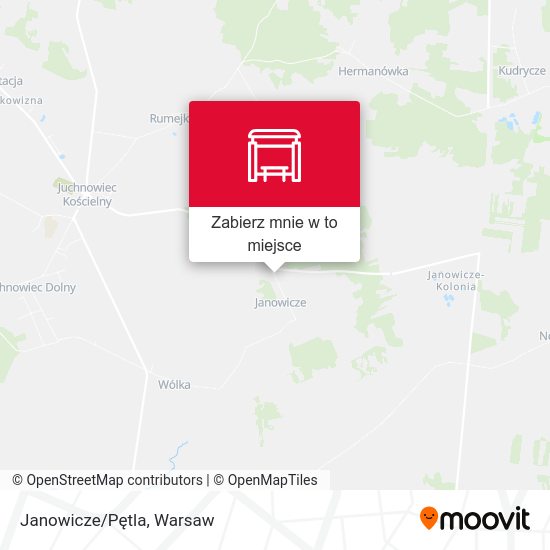 Mapa Janowicze/Pętla