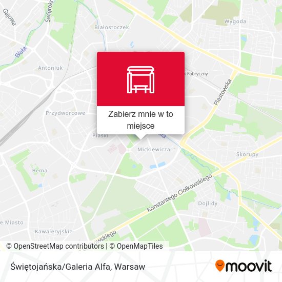 Mapa Świętojańska/Galeria Alfa