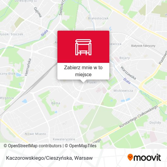 Mapa Kaczorowskiego/Cieszyńska