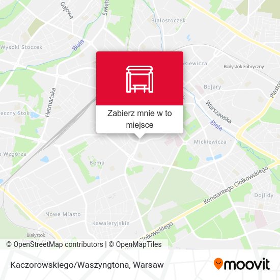 Mapa Kaczorowskiego/Waszyngtona