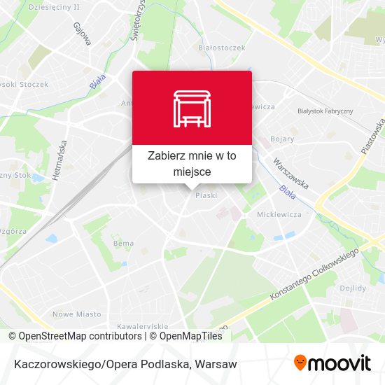 Mapa Kaczorowskiego/Opera Podlaska